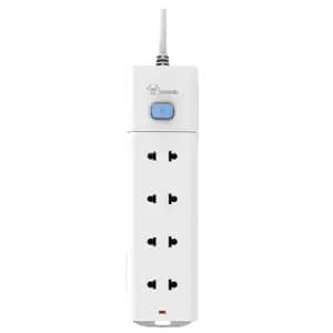 Multi-function Power 5m 4 Sockets 1 Switch 2500W - Bull