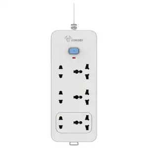 Multi-function Power 3m 6 Sockets 1 Switch 2500W - Gongniu