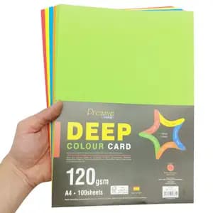 Deep Colour Card A4 120GSM - Campap