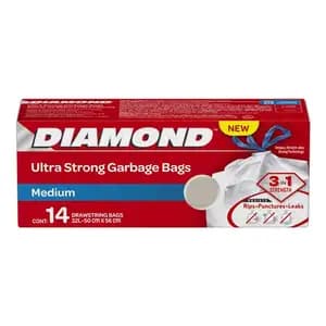 Ultra Strong Garbage Bags Medium - Diamond