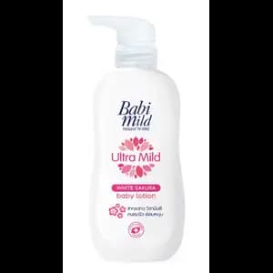 Ultra Mild White Sakura Baby Loion - Babi Mild - Babi Mild