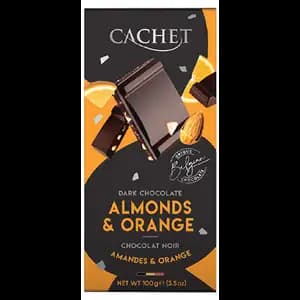 Dark Chocolate Almond & Orange - Cachet