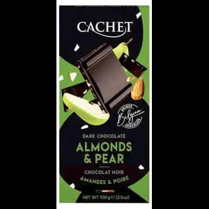 Dark Chocolate Almond & Pear - Cachet