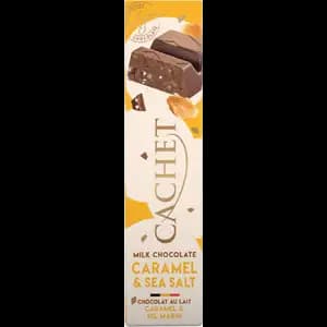 Milk Chocolate Caramel & Sea Salt Bar - Cachet