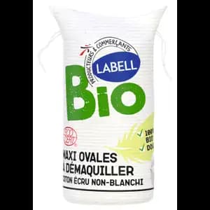 Organic Oval Cotton Pads - Labell