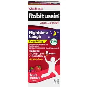 Nighttime Cough Long-Acting DM Fruit Punch Flavor - Robitussin - Ucare Pharmacy