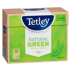 Natural Green Tea Sachet  Pure & Simple - Tetley