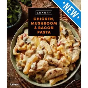 Chicken Mushroom & Bacon Pasta - Iceland