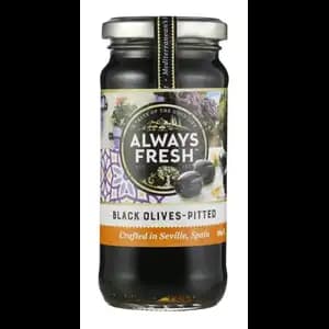 Black Olives Pitted - Always Fresh
