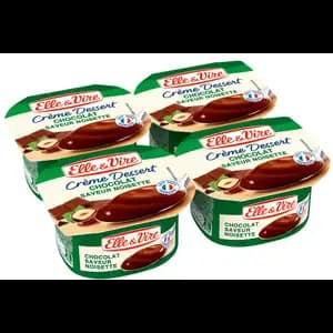 Dessert Cream Chocolate with Hazelnut Pack - Elle & Vire