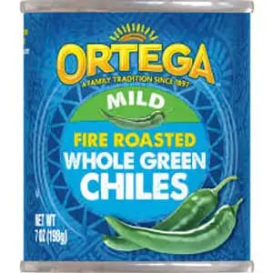 Mild Fire Whole Green Chiles - Ortega - Ortega