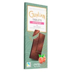 Tablets Raspberry 72% Cocoa Dark Chocolate with Real Fruit - Guylian - Guylian