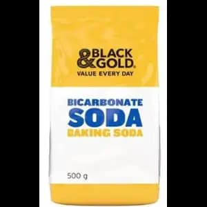 Bicarbonate Soda - Black & Gold - Black & Gold