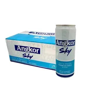 Sky Light Beer Can - Angkor