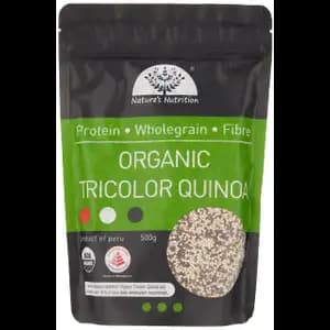 Organic Tricolor Quinoa - Nature's Nutrition - Organic