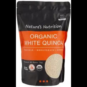 Organic White Quinoa - Nature's Nutrition - Organic