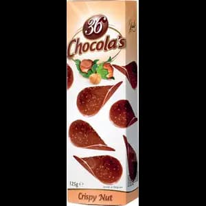 Crispy Nut Chips - 36 Chocola's