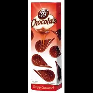 Crispy Caramel Chips - 36 Chocola's