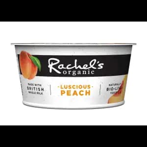 Organic Luscious Fruit Peach Yogurt - Rachel's Organic
