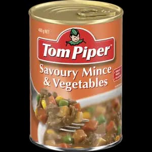 Savoury Mince & Vegetables - Tom Piper