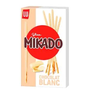 White Chocolate Biscuit Sticks - Mikado