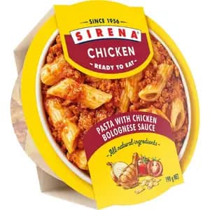 Chicken Pasta with Chicken Bolognese Sause - Sirena