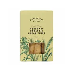 Light & Crispy Rosemary Focaccia Bread Thins - Cartwright & Butler