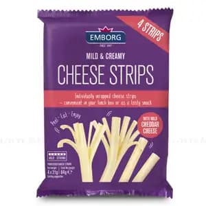 Mild & Creamy Cheese Strips - Emborg