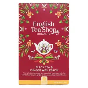 Organic Black Tea & Ginger with Peach - English Tea Shop
