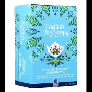 Organic White Tea Blueberry & Elderflower - English Tea Shop