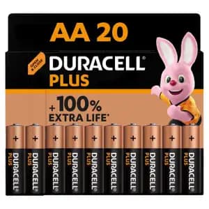 Plus Batteries Extra Life AA (1.5V) - Duracell