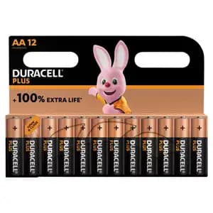 Plus Batteries Extra Life AA (1.5V) - Duracell