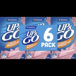 Up & Go Liquid Breakfast Strawberry Flavour - Sanitarium