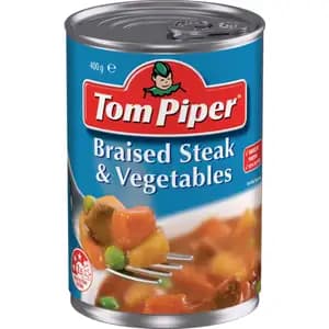 Braised Steak & Vegetable - Tom Piper