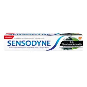 Natural Whitening Treatment with Natural Charcoal Toothpaste - Sensodyne
