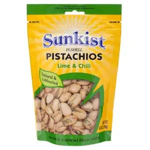 Pistachios Lime & Chili Flavor - Sunkist