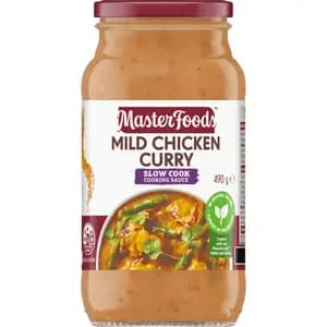 Mild Chicken Curry Slow Cook Cooking Sauce - MasterFoods