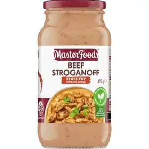 Beef Stroganoff Stove Top Cooking Sauce - MasterFoods