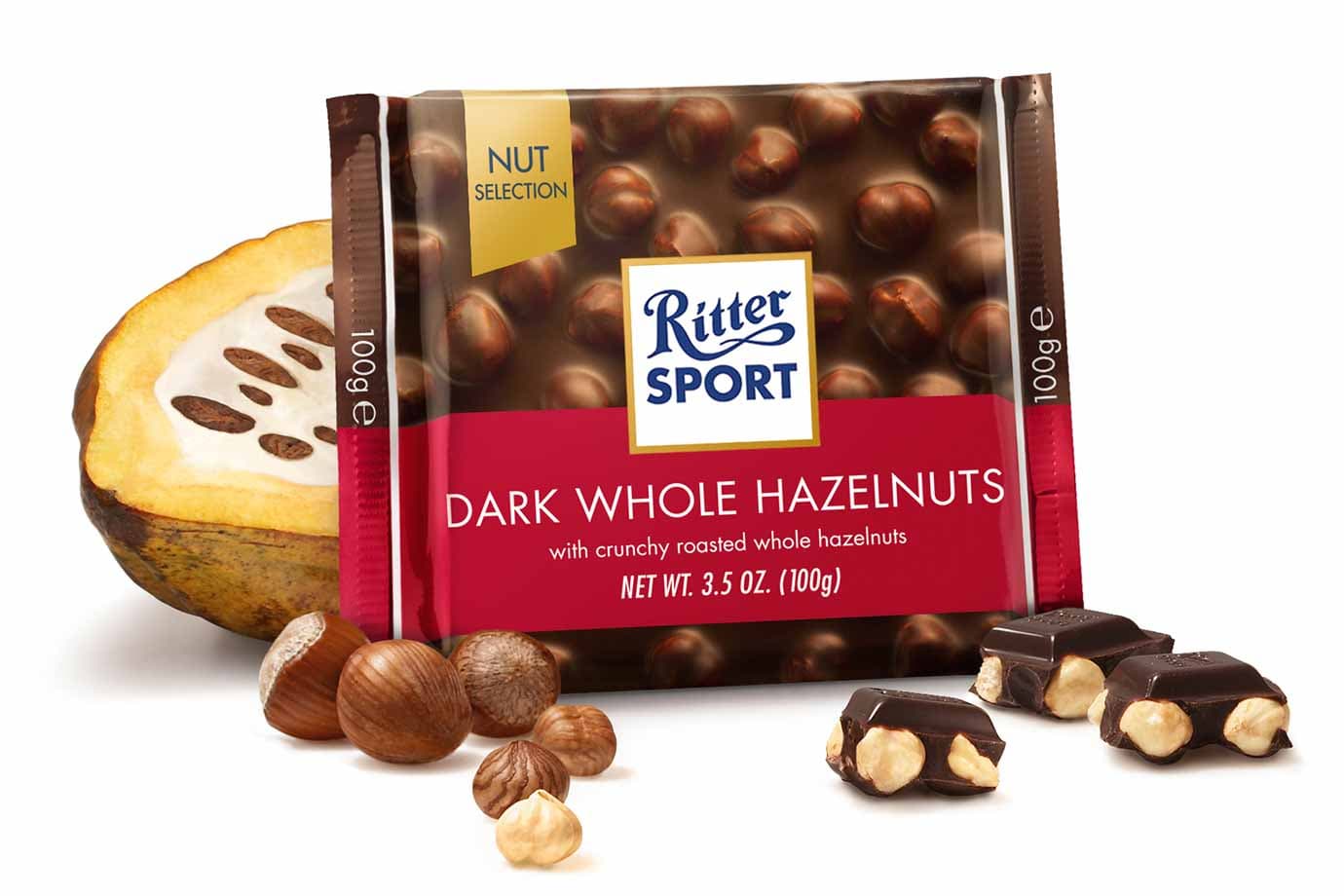 Dark Whole Hazelnuts