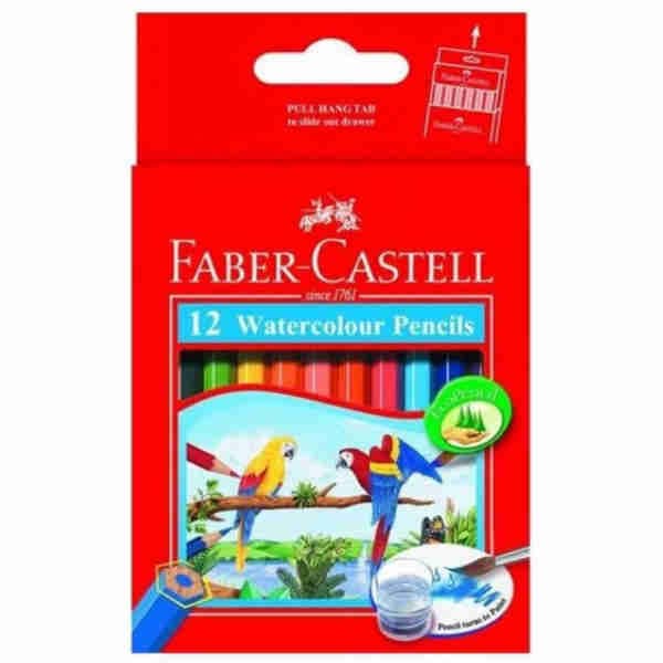12 Watercolor Pencils (Short)