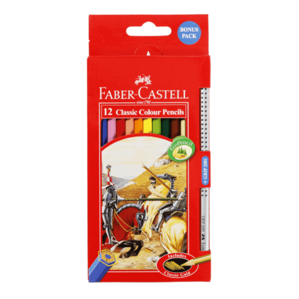 12 Classic color Pencils
