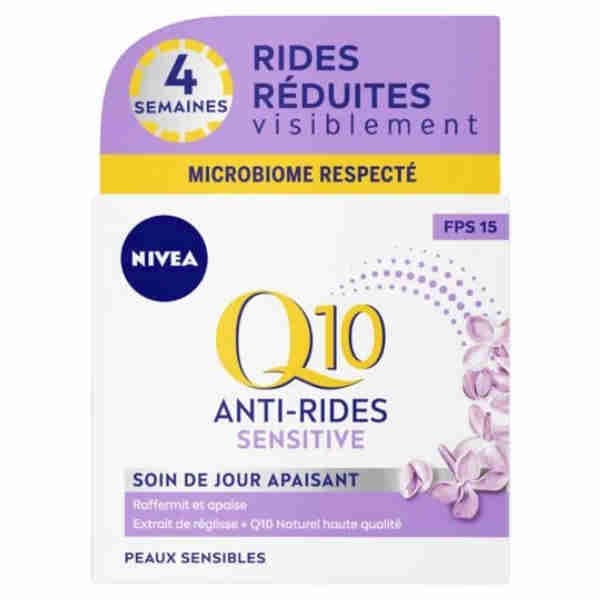 Q10+ Sensitive Day Cream - Nivea