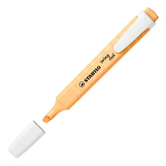 Pastel Light Orange Swing Cool Highlighter
