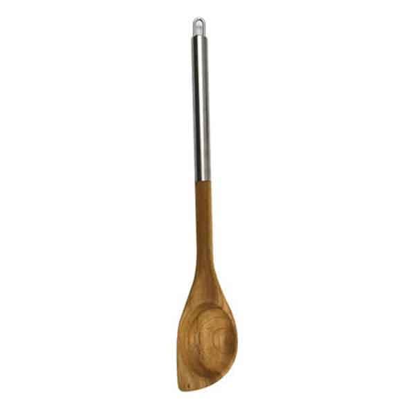 Acacia Bevelled Spoon Stainless Steel Handle