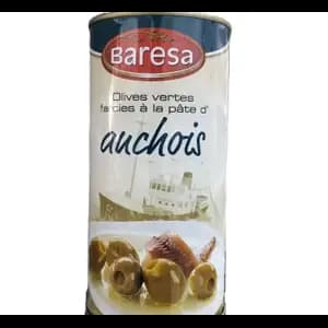 Green Olives Stuffed with Anchovy Paste - Baresa