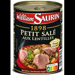 Salted Pork with Lentil - William Saurin