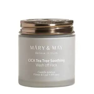 Cica Tea Tree Soothing Wash Off Pack - Mary & May