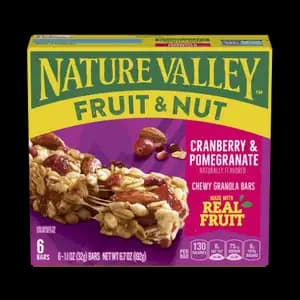 Fruit & Nut Cranberry & Pomegranate Chewy Granola Bars - Nature Valley