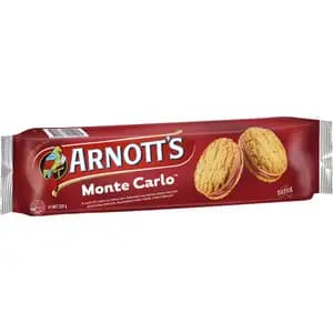 Monte Carlo Cream Biscuits - Arnott's