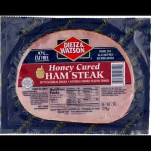 Honey Cured Ham Steak  - Dietz & Watson